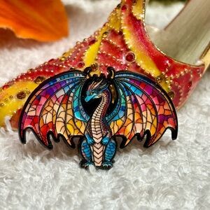 Colorful Dragon Enamel Pin